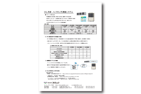 １．CO2冷凍機