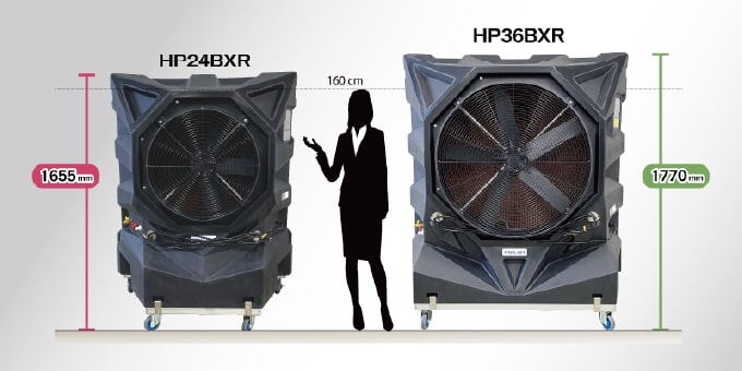 大型気化式冷風機 ハイラン